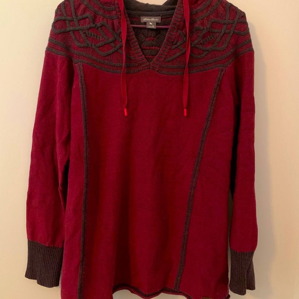 Eddie Bauer hooded sweater